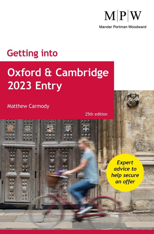 Produktbild: Getting into Oxford and Cambridge 2023 Entry
