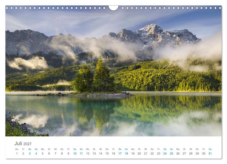 Produktbild: Alpen im Licht (Wandkalender 2027 DIN A3 quer), CALVENDO Monatskalender