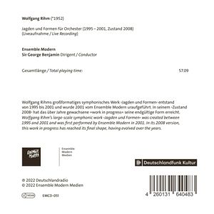 Produktbild: Wolfgang Rihm: Jagden und Formen (Zustand 2008)