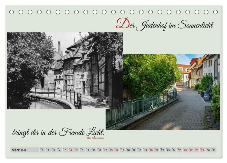 Produktbild: Zeitreise durch Heilbad Heiligenstadt - Die 1960er Jahre und Heute (Tischkalender 2027 DIN A5 quer), CALVENDO Monatskalender