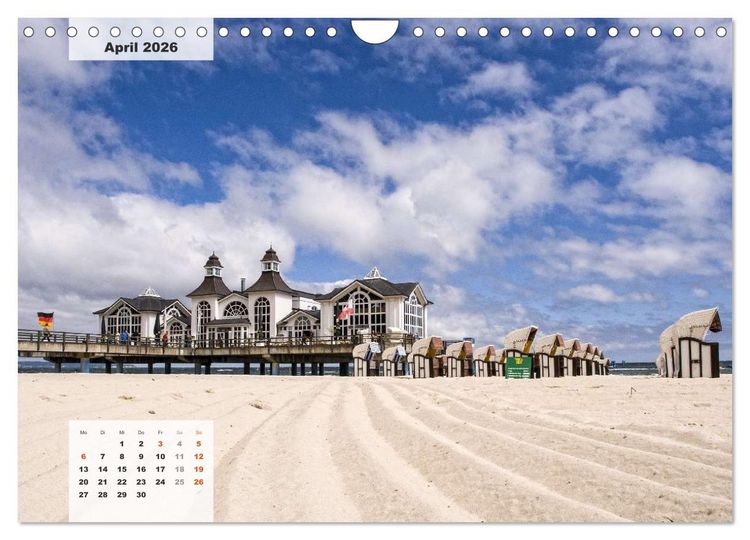 Produktbild: Nord-Ostsee Impressionen (Wandkalender 2026 DIN A4 quer), CALVENDO Monatskalender