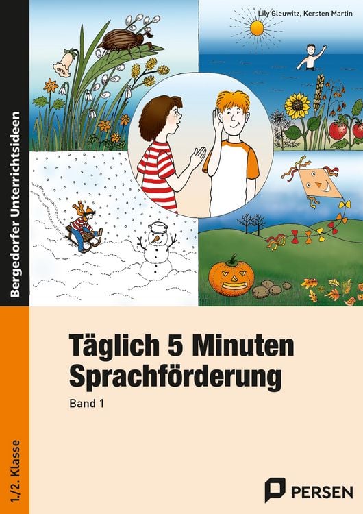 Produktbild: T&auml;glich 5 Minuten Sprachf&ouml;rderung - Band 1
