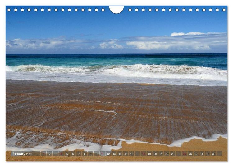 Produktbild: The Paradise of Hawaii (Wall Calendar 2026 DIN A4 landscape), CALVENDO 12 Month Wall Calendar