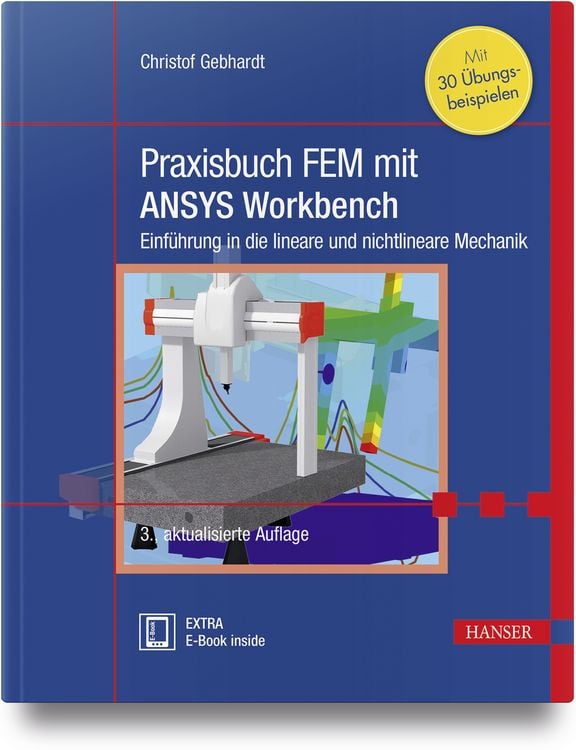 Produktbild: Praxisbuch FEM mit ANSYS Workbench