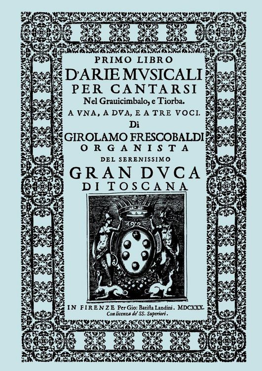 Produktbild: D'Arie Musicali per Cantarsi, Primo Libro & Secondo Libro. [Facsimiles of the 1630 editions.]