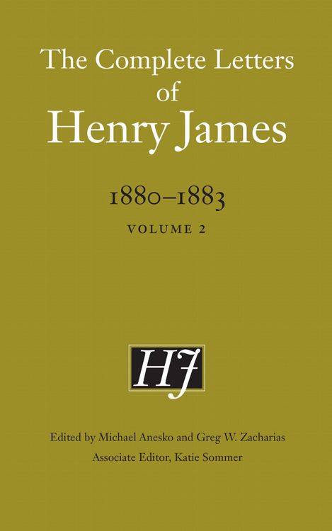 Produktbild: The Complete Letters of Henry James, 1880-1883