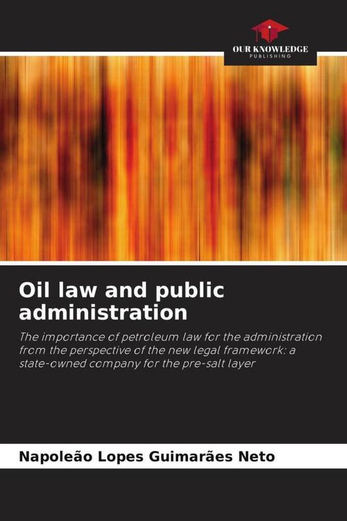 Produktbild: Oil law and public administration