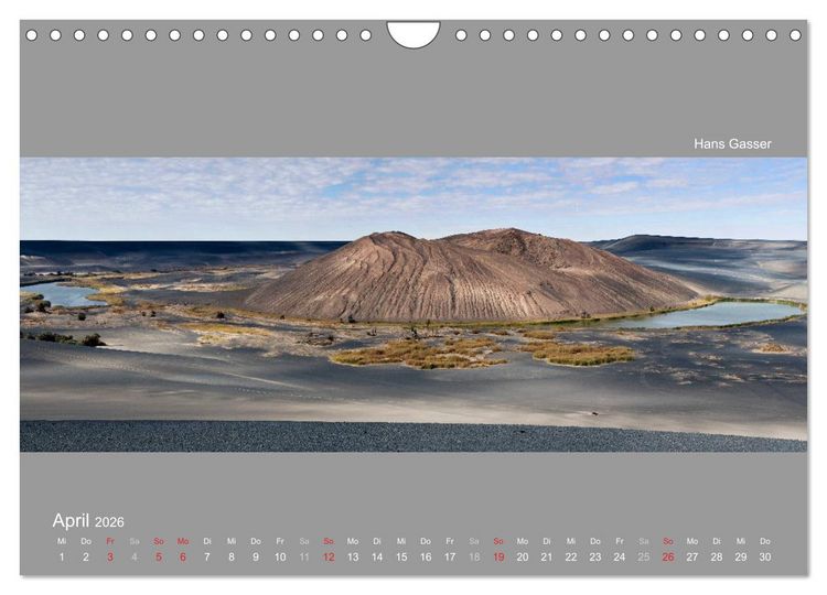 Produktbild: GROSSARTIGE LANDSCHAFTEN unserer Erde 2026 (Wandkalender 2026 DIN A4 quer), CALVENDO Monatskalender