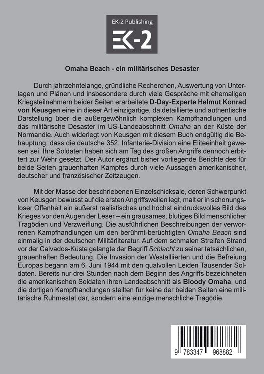 Produktbild: Omaha Beach &ndash; Die Trag&ouml;die des 6. Juni 1944