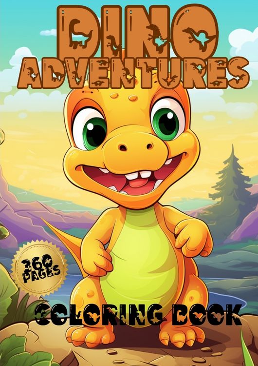 Produktbild: Dino Adventures Coloring Book