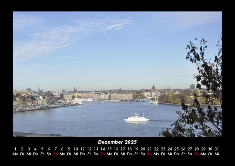 Produktbild: Boote 2025 Fotokalender DIN A3