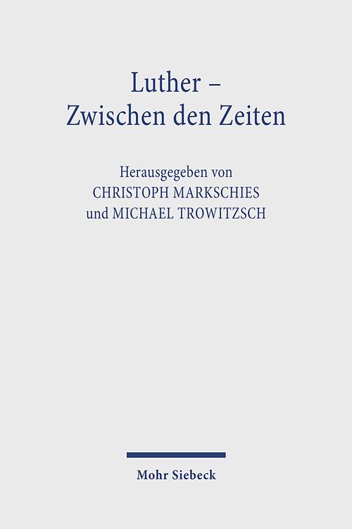 Produktbild: Luther, zwischen den Zeiten