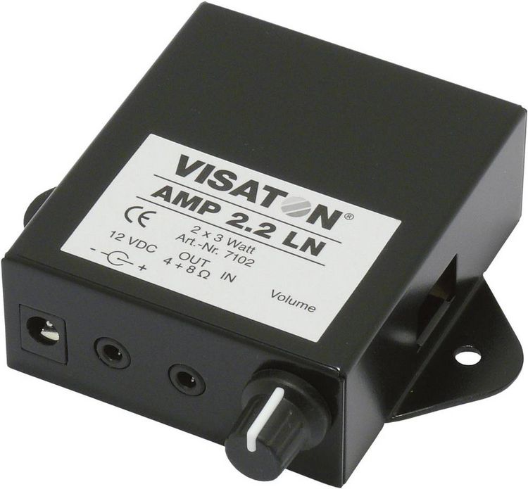 Produktbild: Visaton AMP 2.2 LN Stereo Lautst&auml;rke-Regler 6W