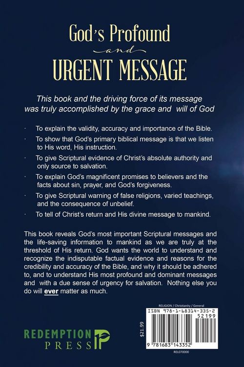 Produktbild: God's Profound and Urgent Message