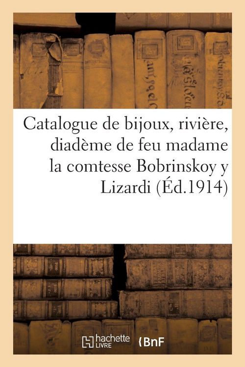 Produktbild: Catalogue des beaux bijoux, rivi&egrave;re de 34 brillants, diad&egrave;me en brillants, collier en brillants