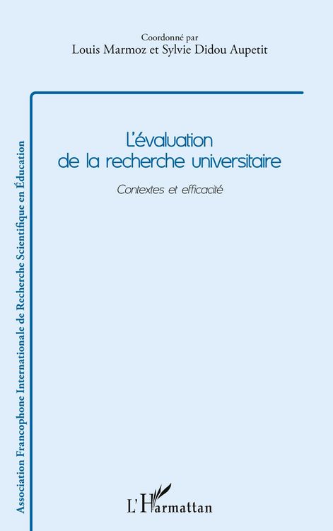 Produktbild: L'&eacute;valuation de la recherche universitaire