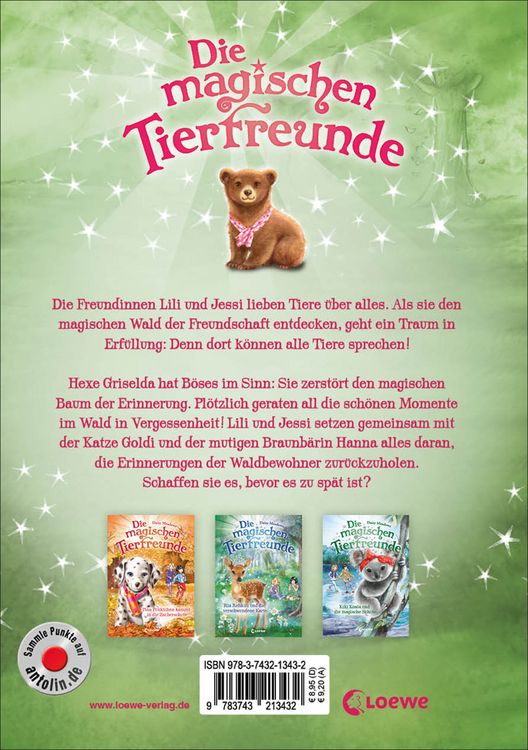 Produktbild: Die magischen Tierfreunde (Band 18) - Hanna Honigherz und der Baum der Erinnerung