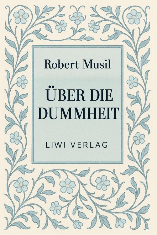 Produktbild: Robert Musil: &Uuml;ber die Dummheit. Neuausgabe