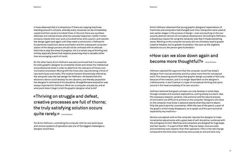 Produktbild: Armin Hofmann. Reduction. Ethics. Didactics.