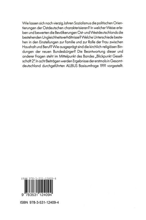 Produktbild: Blickpunkt Gesellschaft 2