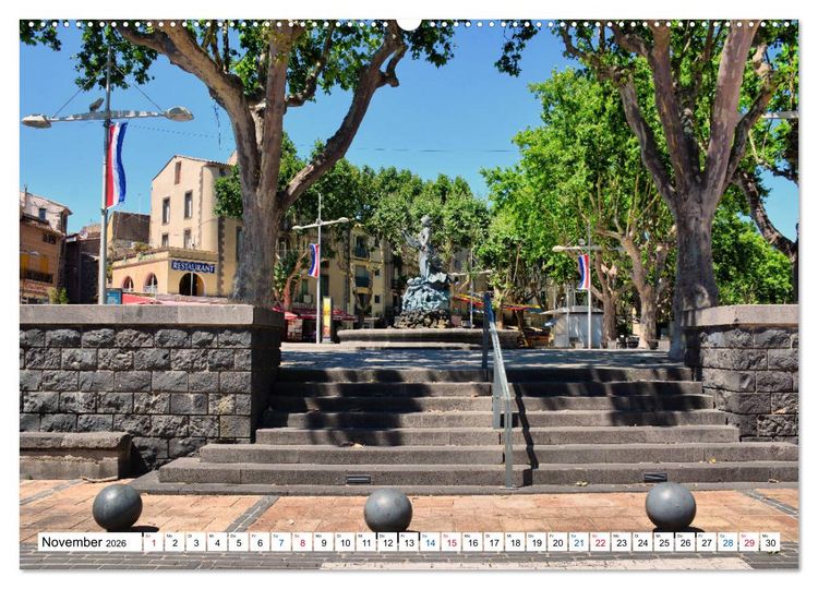 Produktbild: Agde - die schwarze Perle des Languedoc (hochwertiger Premium Wandkalender 2026 DIN A2 quer), Kunstdruck in Hochglanz