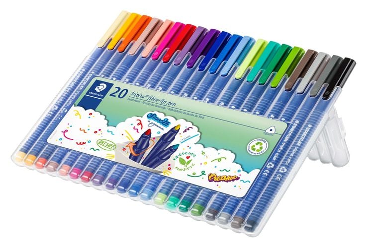 Produktbild: STAEDTLER Fasermaler triplus color 20er Set