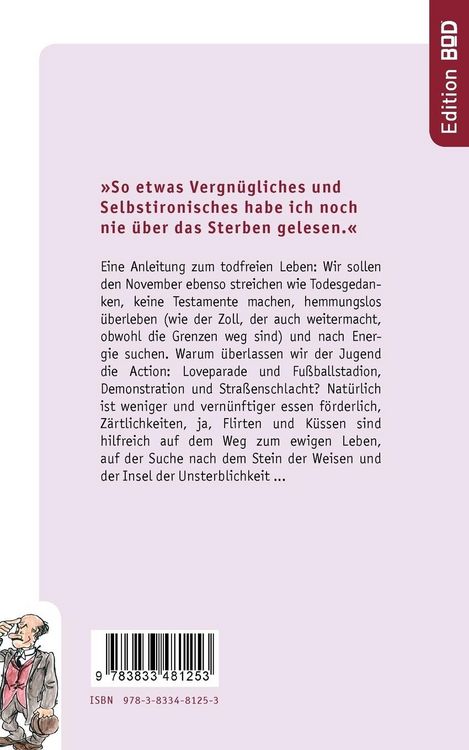 Produktbild: Von der Kunst, das Leben zu verl&auml;ngern