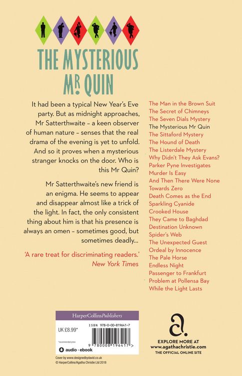 Produktbild: The Mysterious Mr Quin