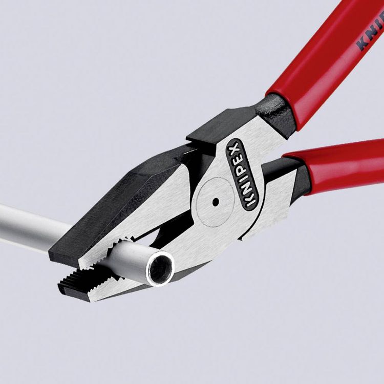 Produktbild: Knipex 02 02 225 Werkstatt Kraft-Kombizange 225mm DIN ISO 5746
