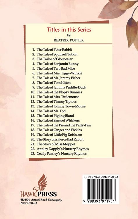 Produktbild: The Tale of Mrs. Tittlemouse