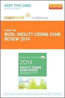 Produktbild: Part - Facility Coding Exam Review 2014 with ICD-10-CM/PCs - Pageburst E-Book on Vitalsource (Retail Access Card)