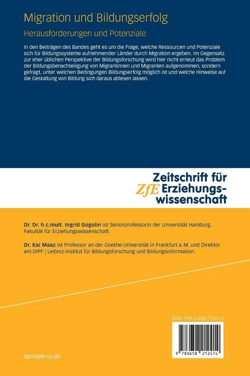 Produktbild: Migration und Bildungserfolg