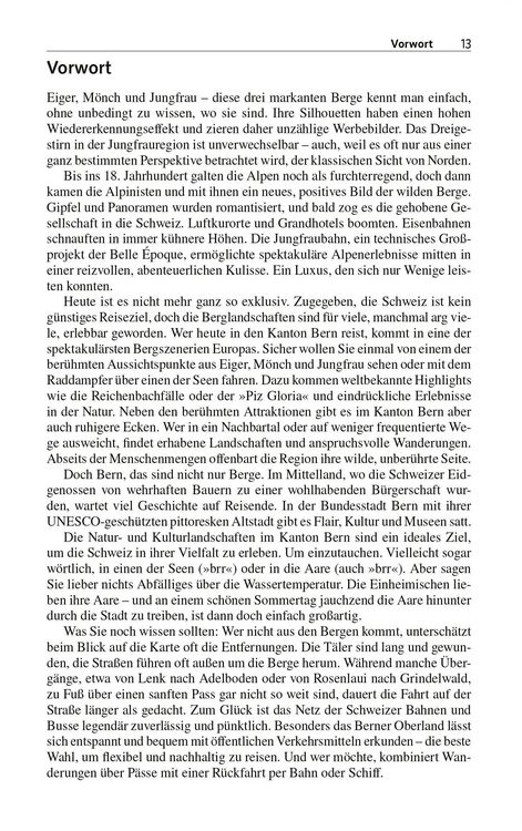 Produktbild: TRESCHER Reisef&uuml;hrer Bern und Berner Oberland