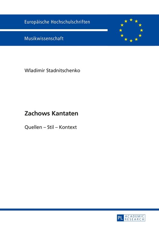 Produktbild: Zachows Kantaten