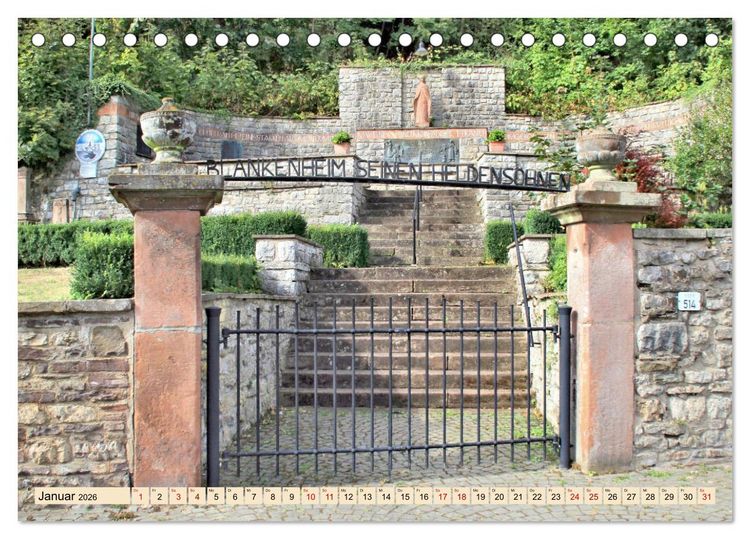 Produktbild: Blankenheim - Eine Perle in der Eifel (Tischkalender 2026 DIN A5 quer), CALVENDO Monatskalender