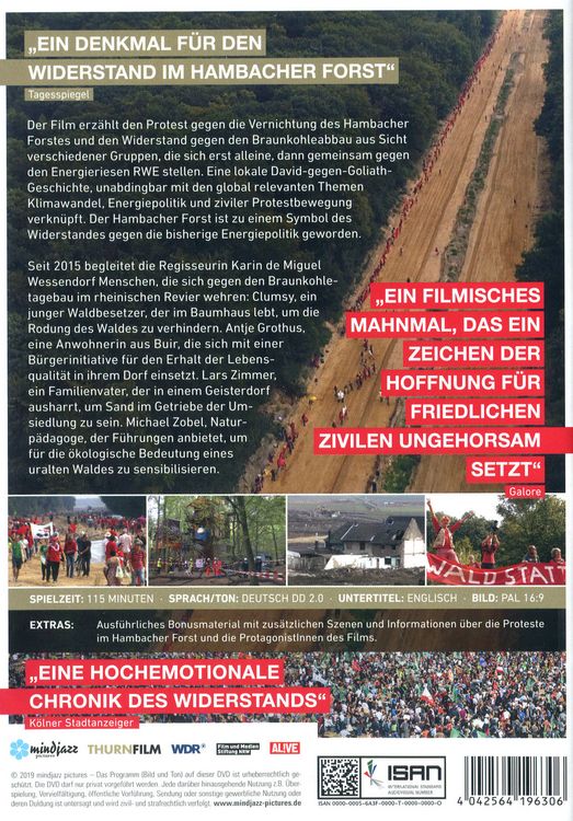 Produktbild: Die rote Linie - Widerstand im Hambacher Forst