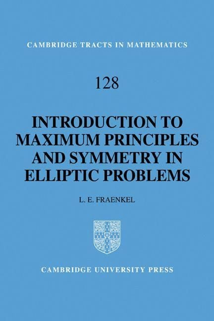 Produktbild: An Introduction to Maximum Principles and Symmetry in Elliptic Problems
