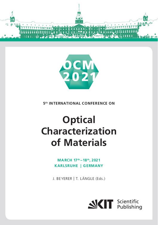 Produktbild: OCM 2021 - 5th International Conference on Optical Characterization of Materials, March 17th &ndash; 18th, 2021, Karlsruhe, Germany : Conference Proceedings