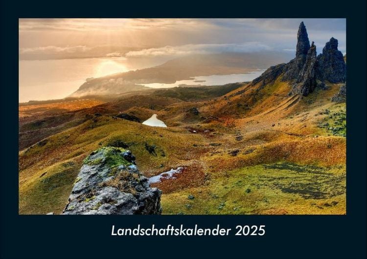 Produktbild: Landschaftskalender 2025 Fotokalender DIN A4