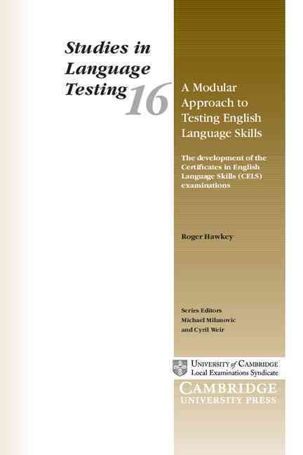 Produktbild: A Modular Approach to Testing English Language Skills