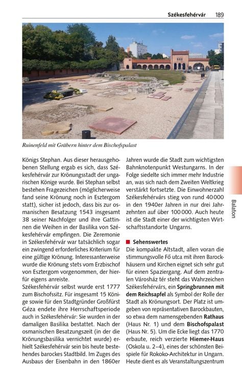 Produktbild: TRESCHER Reisef&uuml;hrer Ungarn