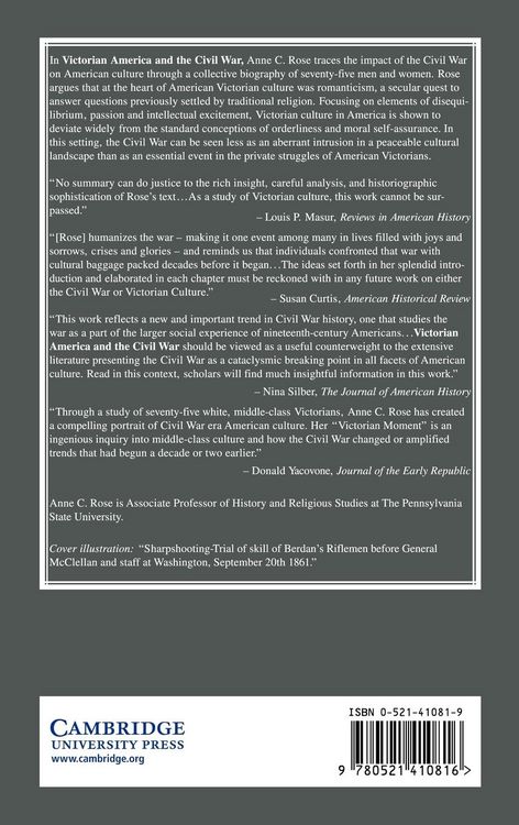 Produktbild: Victorian America and the Civil War