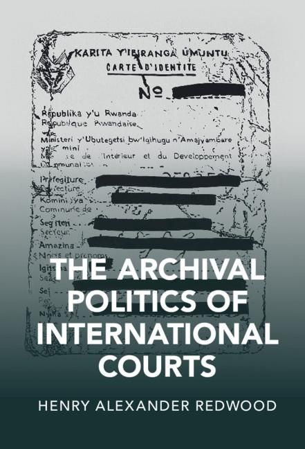 Produktbild: Archival Politics of International Courts