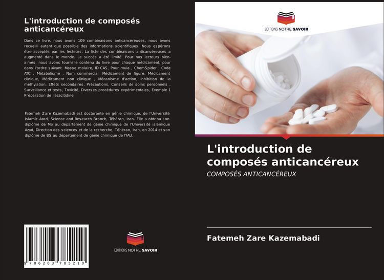 Produktbild: L'introduction de compos&eacute;s anticanc&eacute;reux