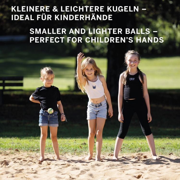 Produktbild: Schildkr&ouml;t 970007 - Holz Boccia Set, 7-teilig, mit Aufbewahrungsbeutel