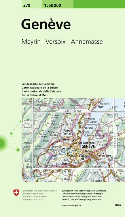 Produktbild: Swisstopo Geneve