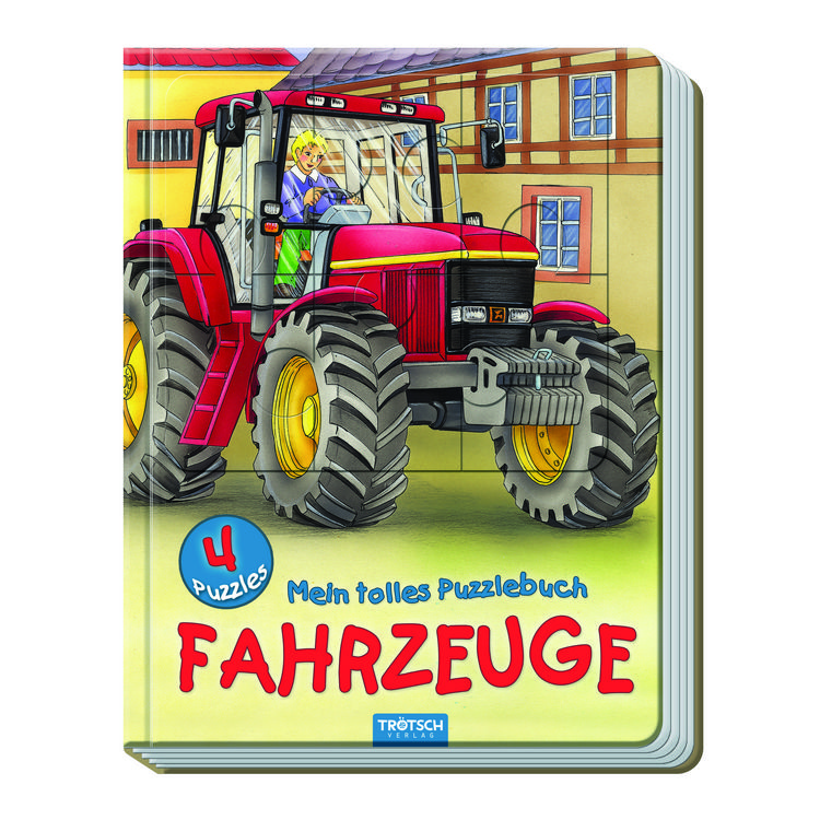 Produktbild: Puzzlebuch Fahrzeuge