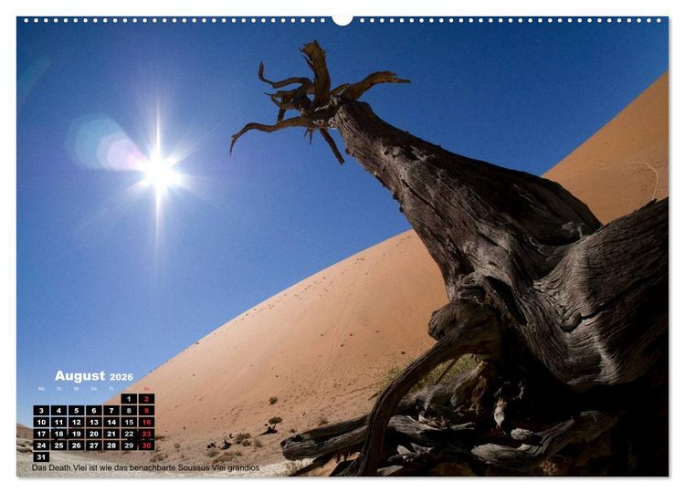 Produktbild: Namibia mal anders (hochwertiger Premium Wandkalender 2026 DIN A2 quer), Kunstdruck in Hochglanz