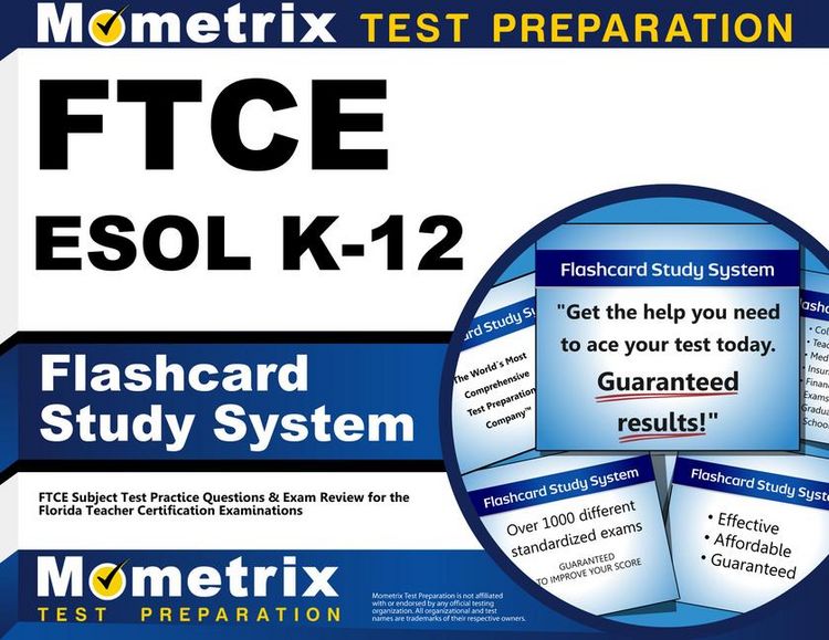 Produktbild: FTCE ESOL K-12 Flashcard Study System