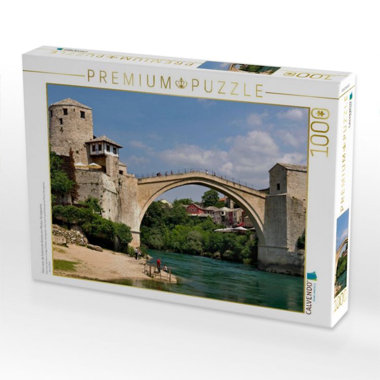 Produktbild: Stari most, die historische Br&uuml;cke von Mostar, Herzegowina (Puzzle)